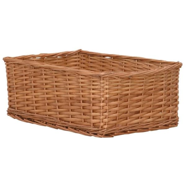 vidaXL Nesting Korg Set 4 st Willow Brown