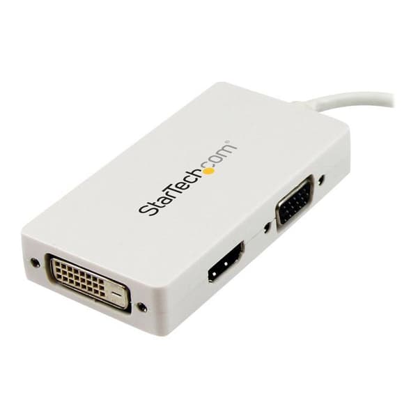 Videoadapter - StarTech - MDP2VGDVHDW - Mini DisplayPort till HDMI/VGA/DVI - 1920x1200 - Ljud 5.1