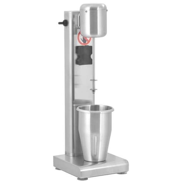 vidaXL Milkshake Maker i rostfritt stål 1 L