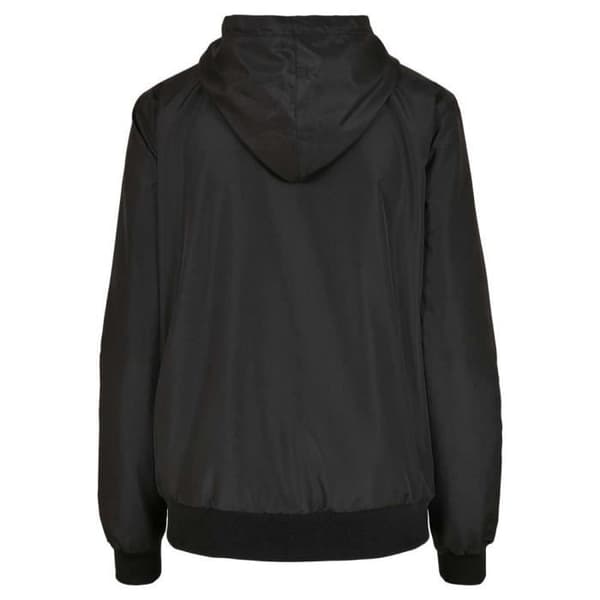 Återvunnen Windrunner-jacka Build Your Brand - Svart - XL Dam