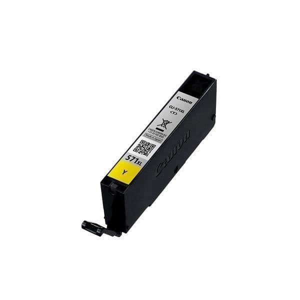 CANON CLI-571 XL bläckpatron med stor kapacitet, gul (CLI571XL)