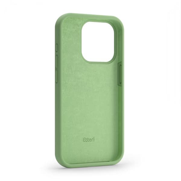 Etteri silikonfodral för iPhone 11 ljusgrön