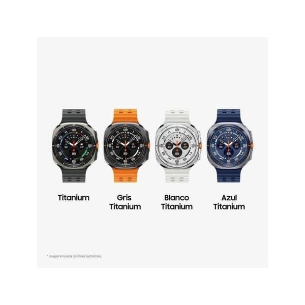 Samsung Galaxy Watch Ultra (2025) LTE Smartwatch Blå Titan
