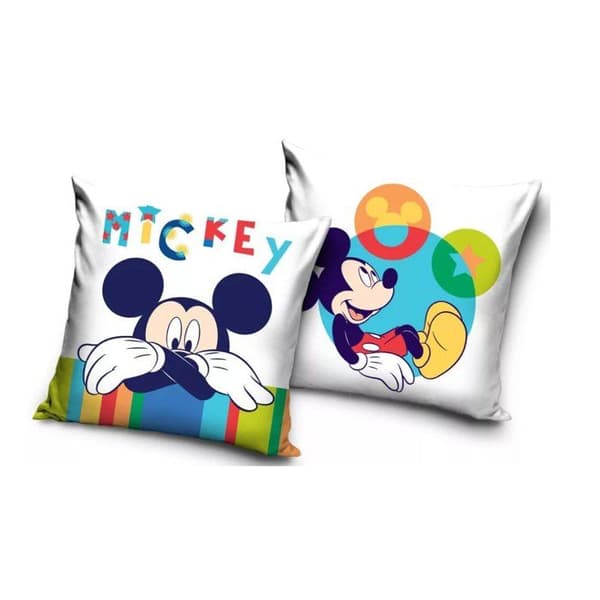 Mickey Disney kuddöverdrag i sammetseffekt 40x40 cm