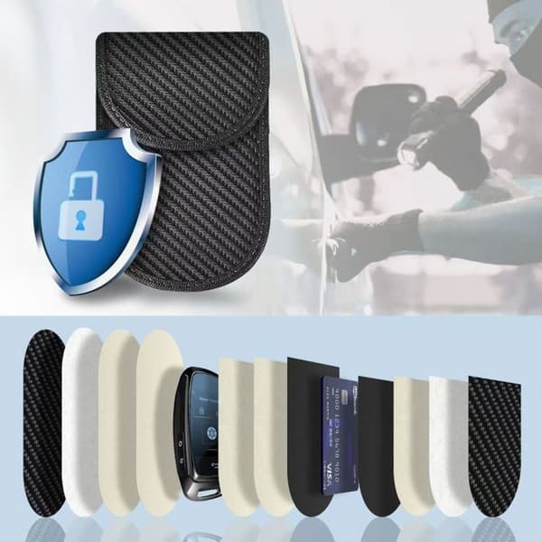 Tech-Protect Faraday Bur Nyckel Etui RFID Signalblockerande
