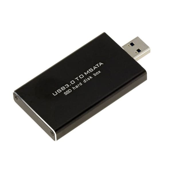 KALEA-INFORMATIQUE Aluminiumhölje för SSD mSATA KOMPAKT FORMAT