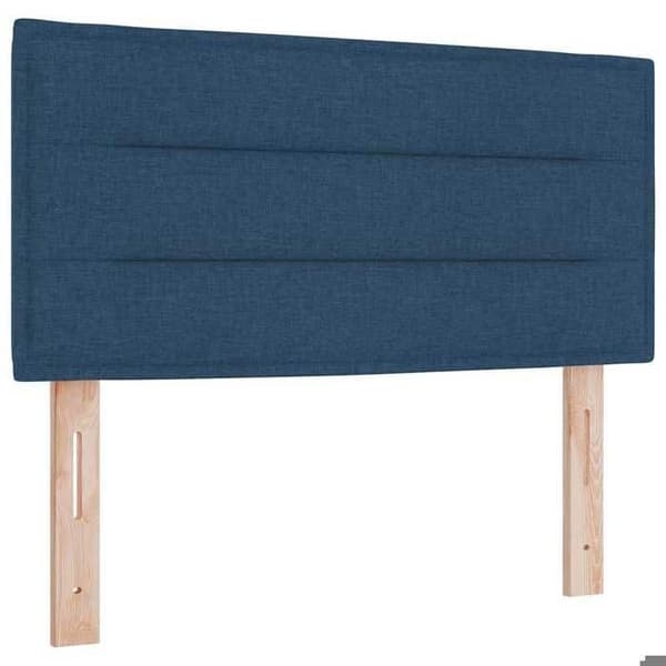 vidaXL Huvudgavel Blå 100 cm tyg 42007012