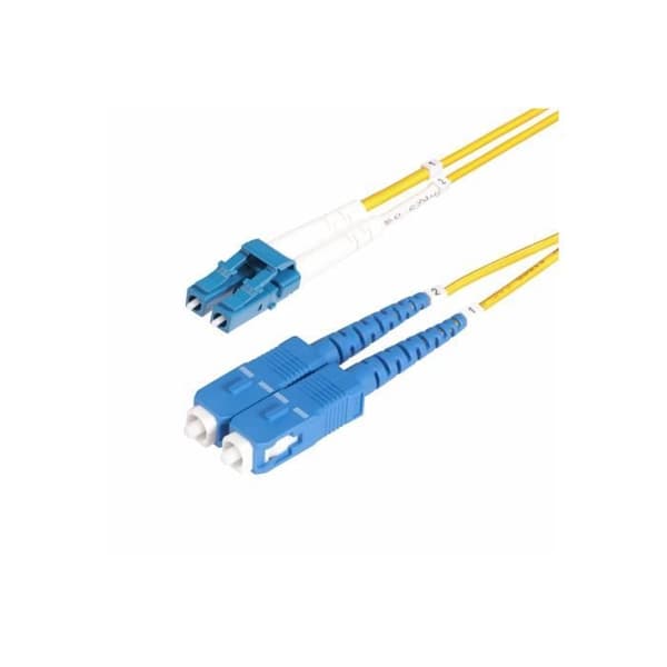 - StarTech.com - StarTech.com 15m (50ft) LC till SC (UPC) OS2 Single Mode Duplex Fiber Optic Kabel, 9/125µm, Laser Optimerad, 10G, B