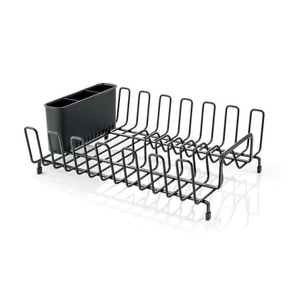 Diskställ - TESCOMA - 900804 - Svart - 35 x 30 cm - Halkskyddande