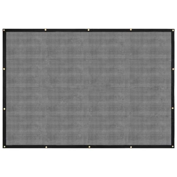 vidaXL HDPE Container Net 3 x 7 m Svart 144999