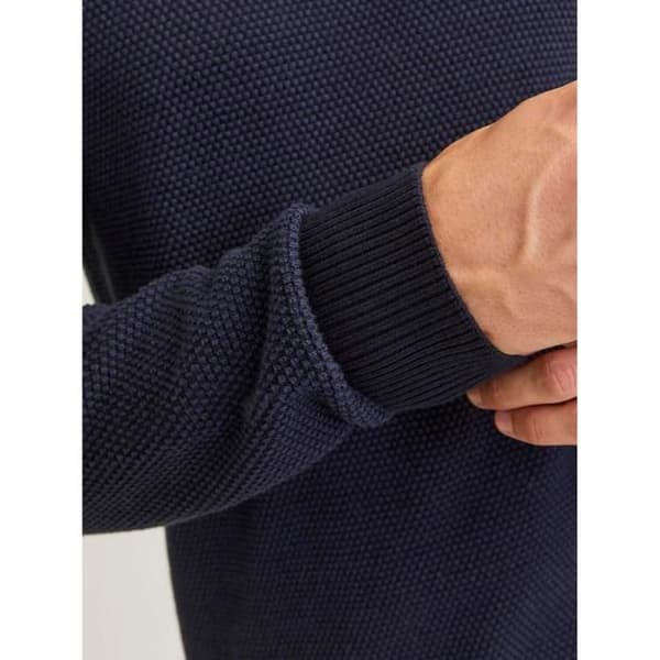 Jack & Jones Globe stickad tröja - mood indigo