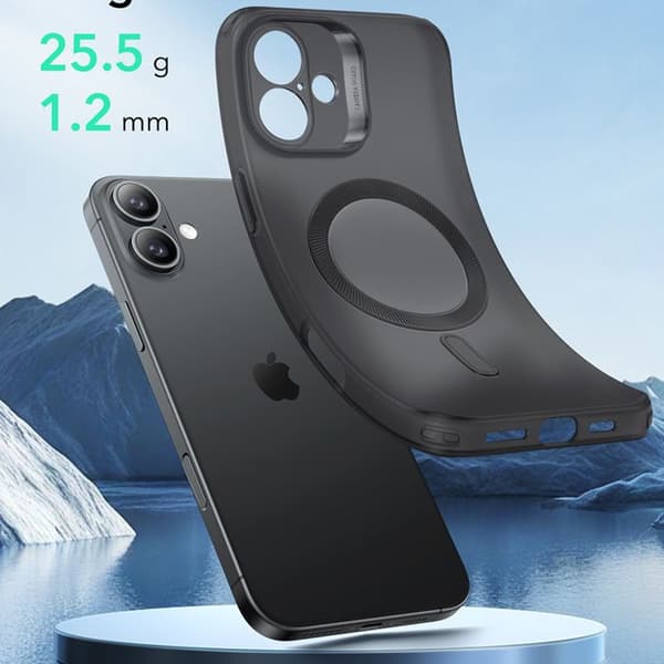 MagSafe-skal ESR Zero HaloLock för iPhone 16 Plus - Frosted Black