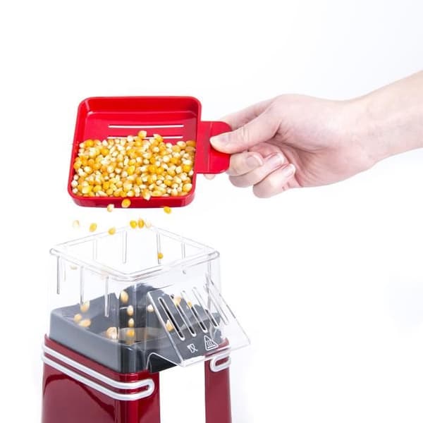 Gadgy Popcorn Maker - Retro Popcorn Maker - Varmluftsfettfri, oljefri