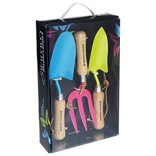 Färger Spear och Jackson Shovel and Gaffel Set, Multicolor
