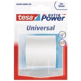 Extra kraftfull tejp - TESA - vit - 5 m x 50 mm