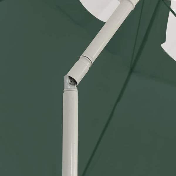 vidaXL Strandparasol grön 300 cm 314717
