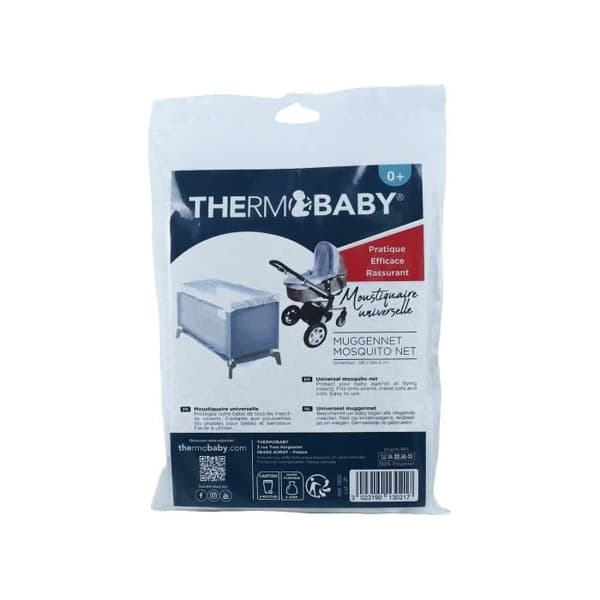 THERMOBABY Mjukmyggnät för spjälsängsdelar