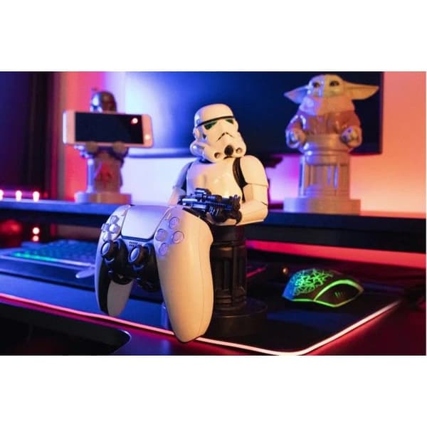 Support & Laddningsfigur för Controller och Smartphone - UTFÖRLIGT SPEL - STORMTROOPER