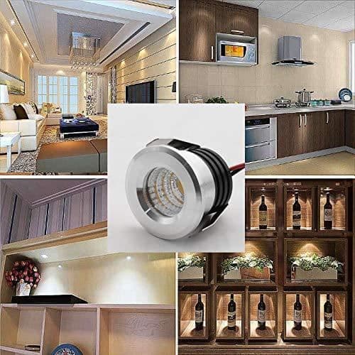 Infälld spotlight - Yangtek - Set om 4 - 3 W - Varmvit - Inomhus - LED