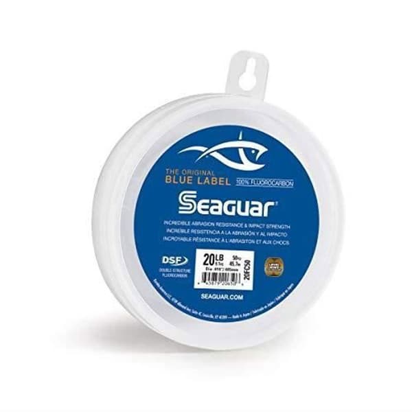 Seaguar Blue Label 100 % Fluorocarbon Leader (DSF) 50yd 20lb