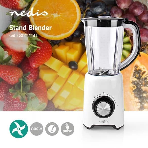 Nedis Blender | KABL300CWT |Svart / Vit