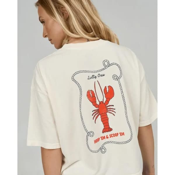 T-shirt dam Salty Crew Shellbrate Skimer