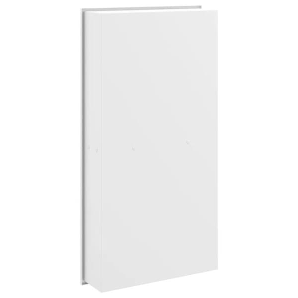 Mat vit duschnisch 32x62x9 cm rostfritt stål