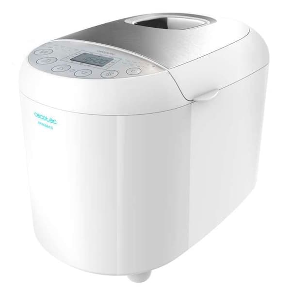 Cecotec Brödmaskin Bread&Co 1000 Läckra. Bröd upp till 1 kg, 19 Automatiska Program, 15 Timmars Programmering
