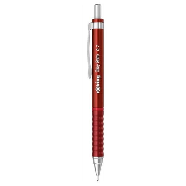 Tikky Retro blyertspenna, 0,7 mm, röd