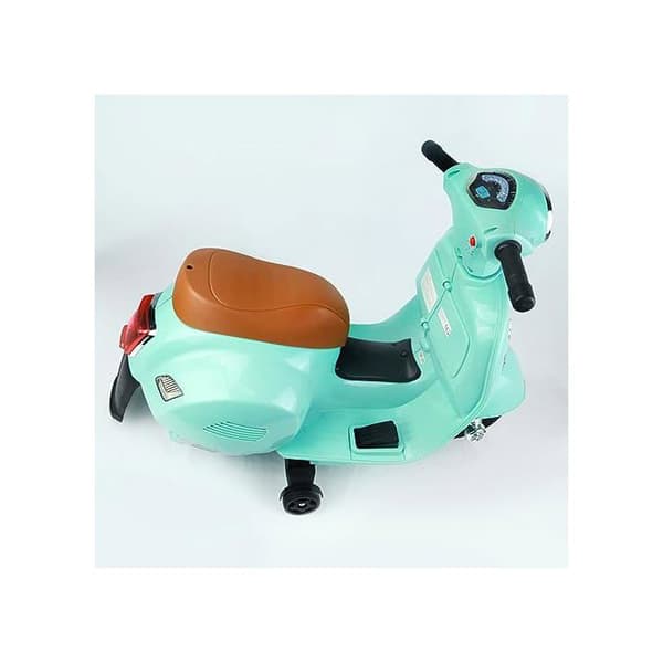 Barnens elektriska fordon Mini Vespa GTS Vattengrön