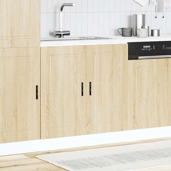 vidaXL Underskåp för diskho Porto Sonoma ek ingenjörsträ 853930