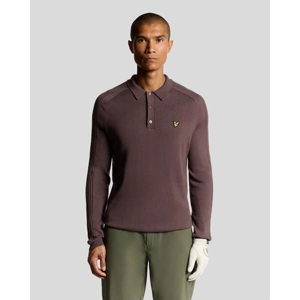 Lyle & Scott långärmad pikétröja