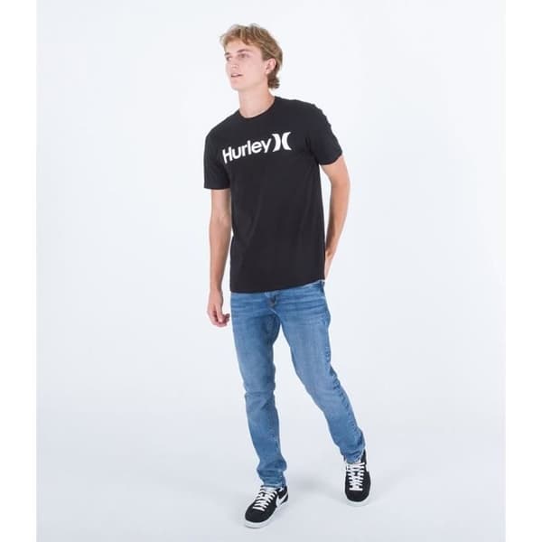 babylegs Herr Division Evd OAO Solid SS T-shirt, svart, S