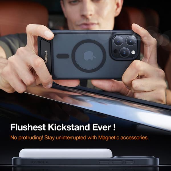 Coque Torras Pstand för iPhone 17 - Klar