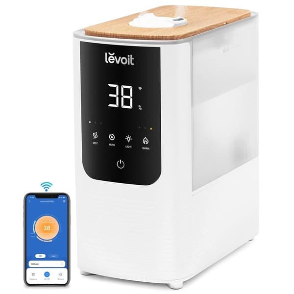 Luftrenare - LEVOIT - LUH-O451S-WEU - 4,5L - Tyst - Röstkontroll