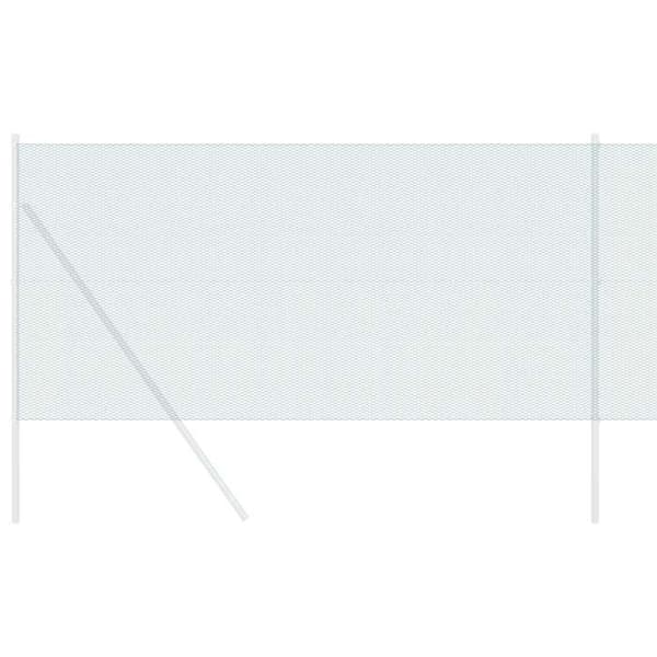 vidaXL Hexagonal stängsel Grön 1,4 x 10 m PVC 42005353