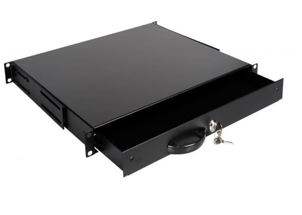 Kontorslåda - Equip - EZD-1-B - 19'' - Låsbart - Svart