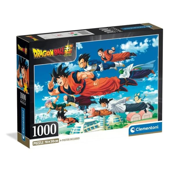 Pussel kompakt CLEMENTONI Dragon Ball Super 1000 bitar