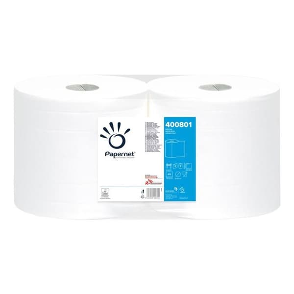 Papernet 400801 Vit pappersrulle
