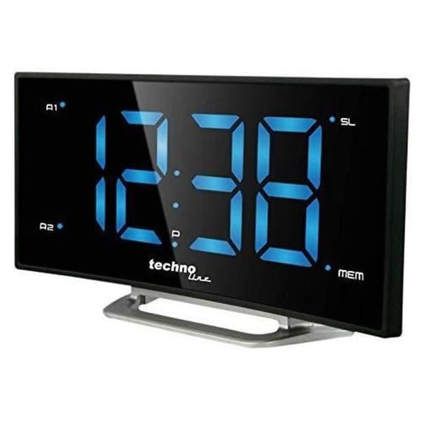 Technoline WT460 väckarklocka, Svart