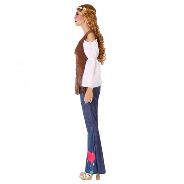 Hippiekostym - Kvinna - Storlek M/L - M/L
