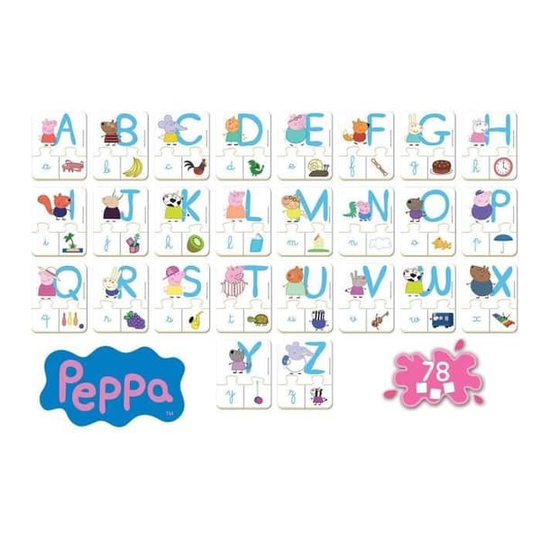 PEPPA PIG Abc - Utbildningsspel