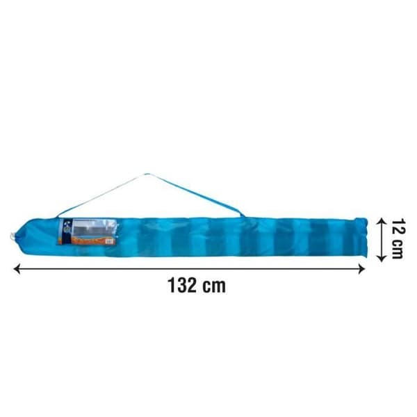 Aktive skärm 4 paneler blå ränder, 3,2 x 2,5 x 1,24 m - 52786