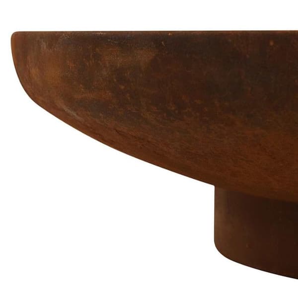 Foyer - vidaXL - 313345 - Stål - 80 cm - Rund