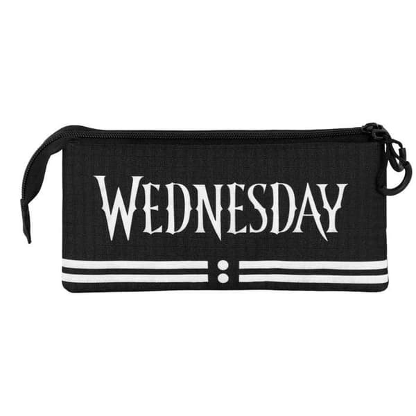 Trousse Triple - Onsdag Söt - Grå - One Size