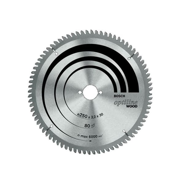 Gering och radialsågblad 254x30mm 40 Tänder