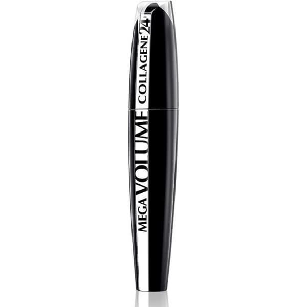 Mascara - L'ORÉAL PARIS - Mega Volume Collagene - Extra svart - Icke vattentät - Maximal volym