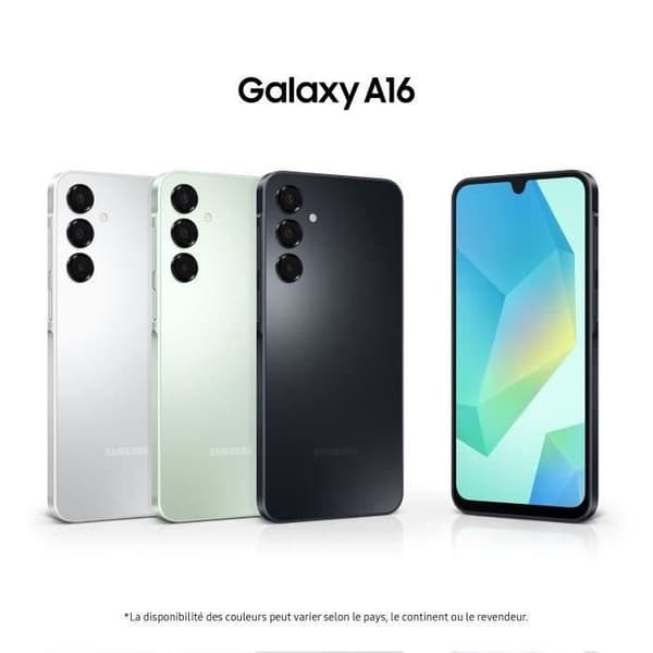 SAMSUNG Galaxy A16 Smartphone 128GB Grå