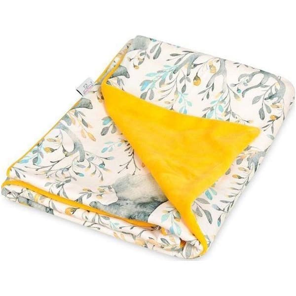 Täckning / Pläd - MULTITEX - MT0461 - 75 x 100 cm - Vello 03 (Gul) - Barn