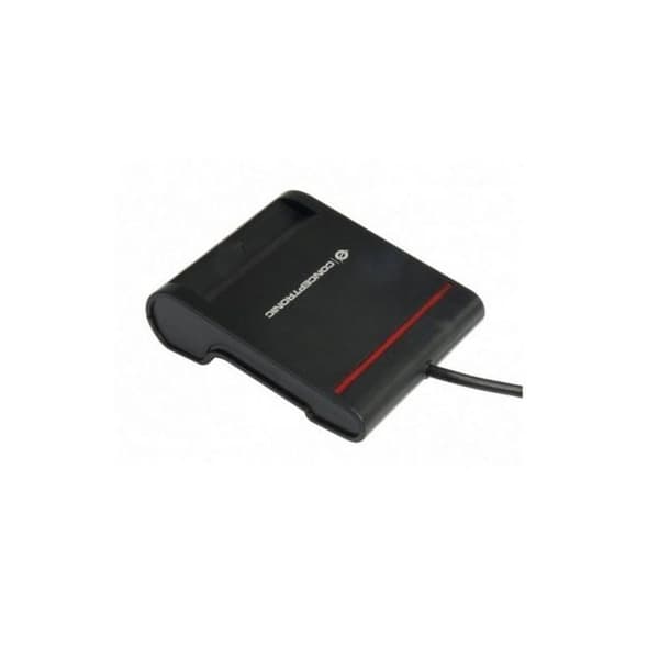 Extern kortläsare - CONCEPTRONIC - Dnie 3.0 E Y (eid) - USB 2.0 - Svart - Kompatibel med Windows och Mac
